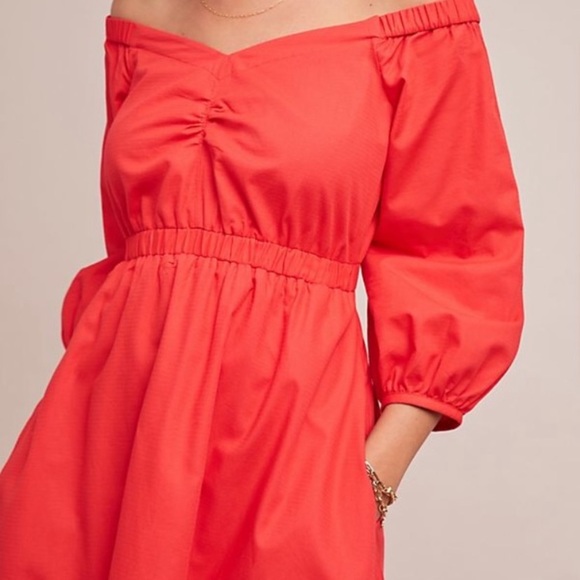 Anthropologie • Off the Shoulder Dress - Picture 4 of 8